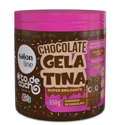 Gelatina Salon Line Kids #Todecacho Chocolate 550G