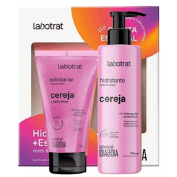 Kit Esfoliante Labotrat Cereja 150G+Hidrat 190Ml