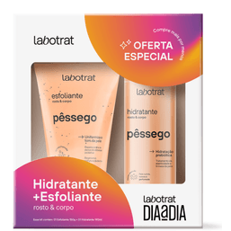 Kit Esfoliante Labotrat Pessego 150G+Hidrat 190Ml