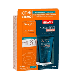 Kit Avene Mat Perf C/ Cor Fluide Antiacne Fps 60 +Gel 40G