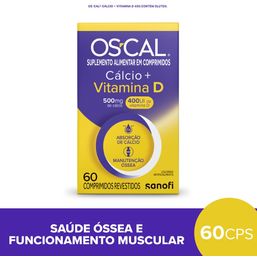 Mobility Oscal D 500Mg + 400Ui 60 Cprs - Pbm