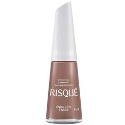 Esmalte Risque Crem Linda Leve Nude