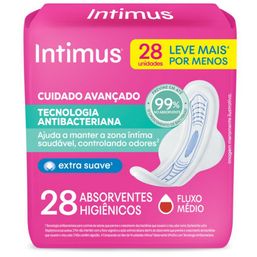 Intimus Absor Ultrafino Ant Bact C/Abas C/28