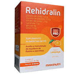 Rehidralin Po Laranja C/4 Env 28G