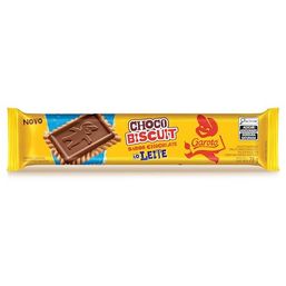 Biscoito Garoto Chocobiscuit Choco Ao Leite 78G