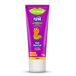 Gel Dental Carmed C/Fluor Fini Minhocas 70G