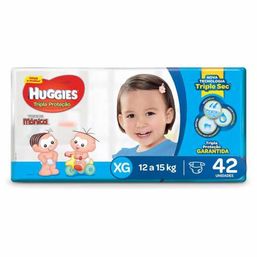 Fralda Huggies Trip Prot Mega Xg 42 Fr @