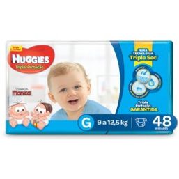 Fralda Huggies Trip Prot Mega G 48 Fr@