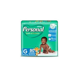 Personal Baby Fralda Hiper G 80 Fr@