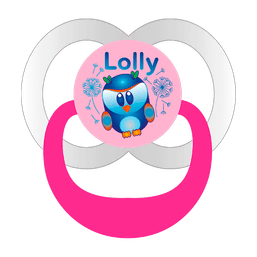 LOLLY CHUP SIL RED T2 ROSA - 505012/12RS@