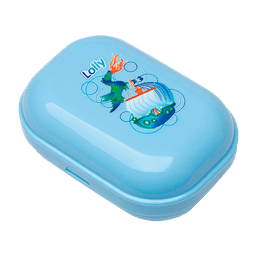LOLLY SABONETEIRA TIP C/DESENHO AZUL - 507141/06AZ@