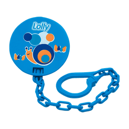 LOLLY PRENDEDOR CHUP C/CORRENTE AZUL - 507073/12AZ@