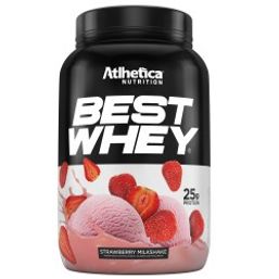 Best Whey Atlhetica Protein Milk Shake Morang 900G