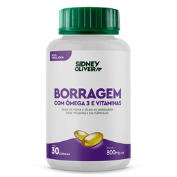 S.O. Borragem+Omega 3+Vitaminas 800Mg 30 Caps***