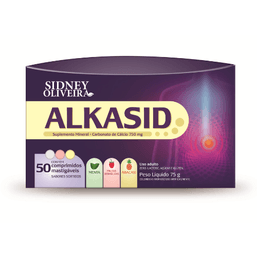 Sidney Oliveira Alkasid 750 Mg 50 Cprs