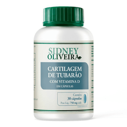 Sidney Oliveira Cartilagem De Tubarao +Vit D 750Mg 30 Caps D