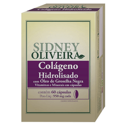 Sidney Oliveira Colageno+Groselha Negra+Vit 950Mg 60 Caps***