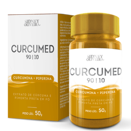 Sidney Oliveira Curcumed 90/10 Curcumina +Piperina Po 50Mg