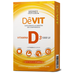 Sidney Oliveira Devit Vitamina D3 1000Ui 60 Cprs***