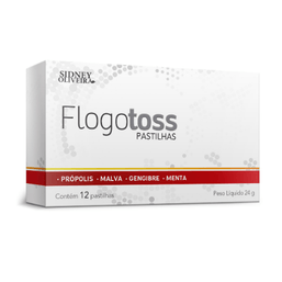 Sidney Oliveira Flogotoss Pastilha 12 Un