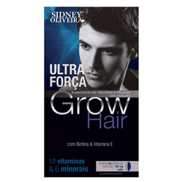 S.O. Grow Hair Ultra Forca 700Mg 60 Caps***
