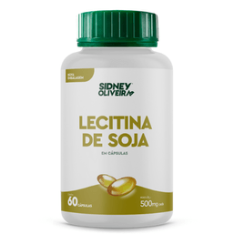 Sidney Oliveira Lecitina De Soja 500Mg 60 Caps***