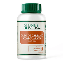 Sidney Oliveira Oleo De Cartamo+Guarana 1000Mg 30 Caps***