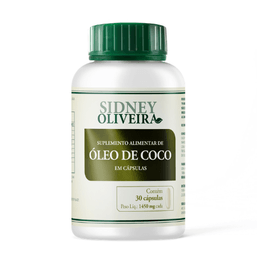Sidney Oliveira Oleo De Coco 1000Mg 30 Caps***