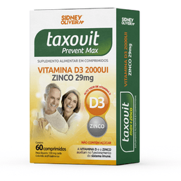 Sidney Oliveira Taxovit Osteo Prevent Vit.K2+Vit.D2000Ui 30Cprs***