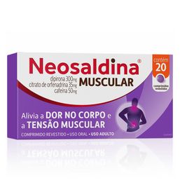 Neosaldina Muscular 20 Cprs