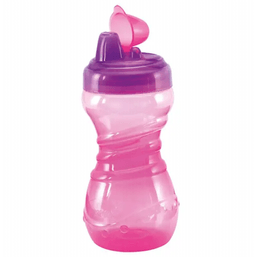 Copo Kuka Fun Treinamento Antivazamento Rosa 330Ml - 6142