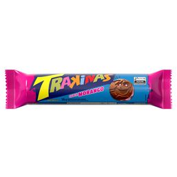 Biscoito Trakinas Rech Morango 126G