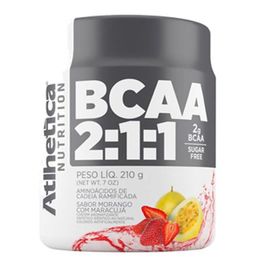 Bcaa 2:1:1 Atlhetica Morango C/Maracuja 210G