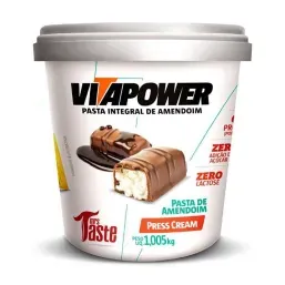 VITAPOWER PASTA AMENDOIM  PRESS CREAM 1KG