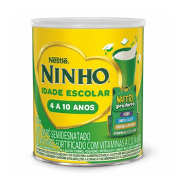 Leite Ninho Semidesnatado Idade Escolar 380G