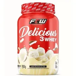FTW DELICIOUS 3WHEY BEIJINHO DE COCO 900G