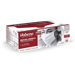 Mascara Vabene Tnt Desc Tripla Branca C/Elastico C/50