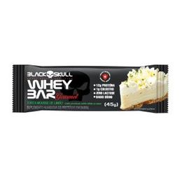 Barra Prot Black Skull Whey Gourmet Limao 45G
