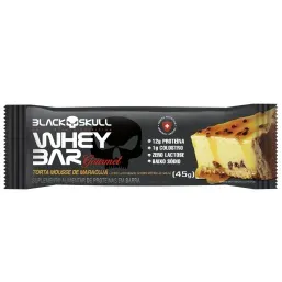 Barra Prot Black Skull Whey Gourmet Maracuja 45G