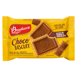 Biscoito Bauducco Choco Biscuit Chocolate 36G