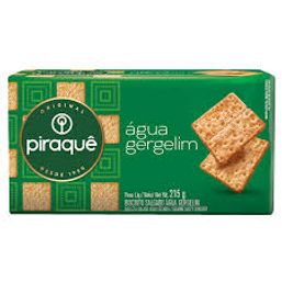Biscoito Piraque Agua/Gergelim 215G