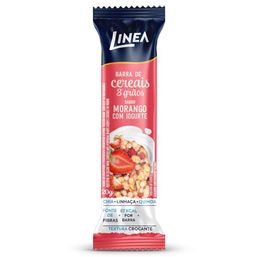 Barra Cereais Linea Morango + Iogurte 20G