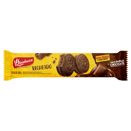 Biscoito Bauducco Recheado Duplo Chocolate 108G