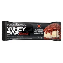Black Skull Whwy Bar Gourmet Choc C/ Coco 45G