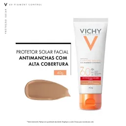 Prot Solar Vichy Capital Soleil Uv-Pigment Control Cor 3.0 Fps60 40G