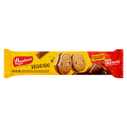 Biscoito Bauducco Recheado Chocolate 108G