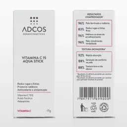 VITAMINA C15 ADCOS  STICK FACIAL HYALU AQUA 17G