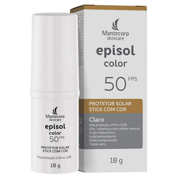 Prot Solar Episol Color Stick Claro Fps50 18G