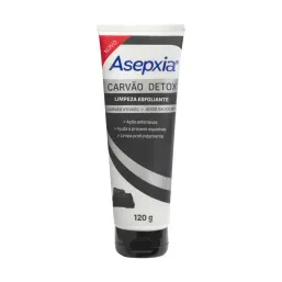 Sabonete Asepxia Esfoliante Carvao Detox 120G