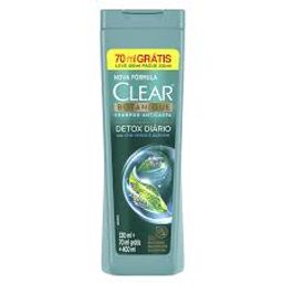 Sh Clear Men Scalpfoods Detox Diario 400Ml Grts 70Ml